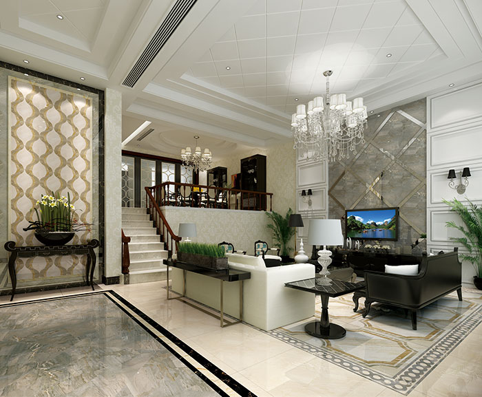 永利yl23455瓷砖客厅KYS8066-KYP8069-效果图