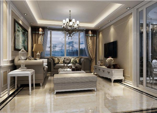 永利yl23455玉石瓷砖百合玉KYP8056效果图