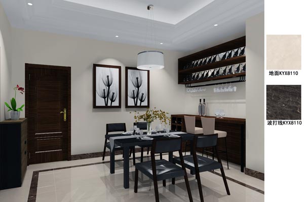 陶瓷一线品牌永利yl23455瓷砖效果图