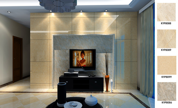 永利yl23455瓷砖应用效果：佛山季园和府115方现代气概户型装修效果鉴赏