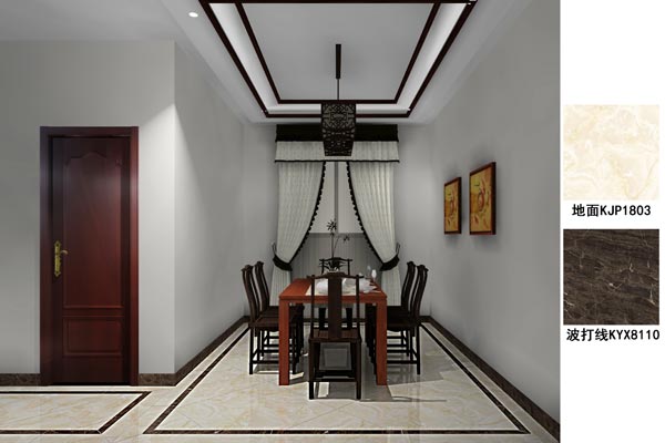 永利yl23455瓷砖应用效果：徐州开元翡翠湾G户型装修效果鉴赏