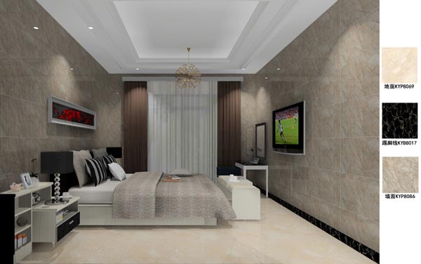 永利yl23455瓷砖应用效果：徐州开元翡翠湾F户型装修效果鉴赏