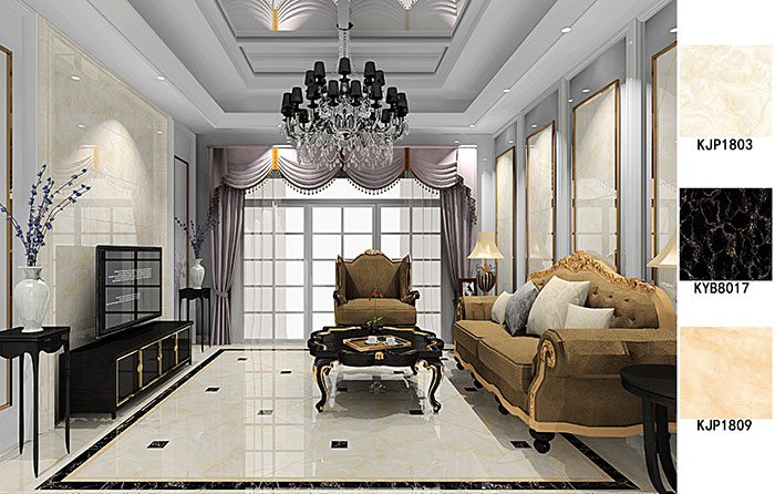 陶瓷一线品牌永利yl23455瓷砖欧式气概装修鉴赏
