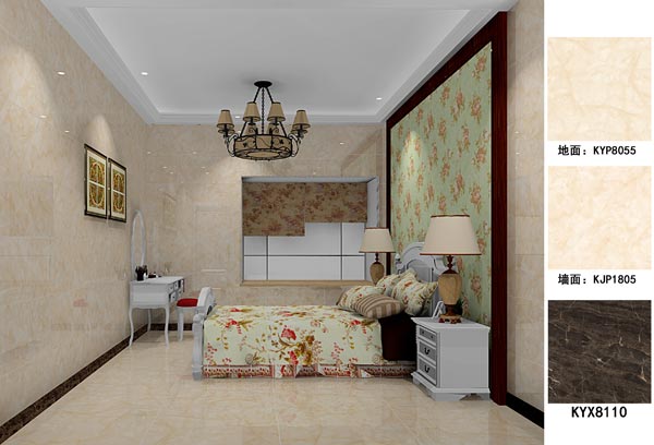 永利yl23455瓷砖应用效果：徐州开元翡翠湾D户型装修效果鉴赏