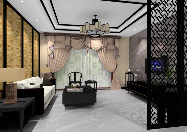 永利yl23455家装：佛山灯湖华府173㎡新中式装修效果鉴赏