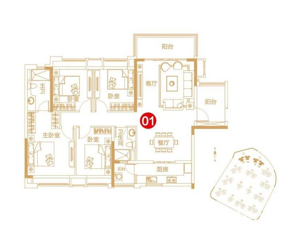 永利yl23455家装：佛山保利紫山国际135㎡欧式气概装修鉴赏