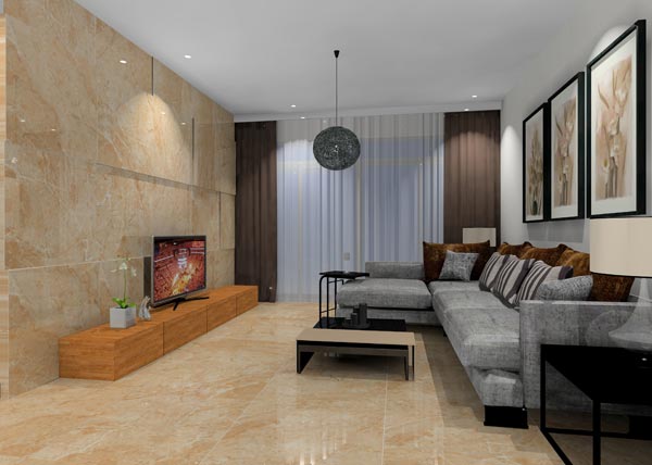 永利yl23455家装：佛山灯湖华府90㎡现代简约装修效果鉴赏