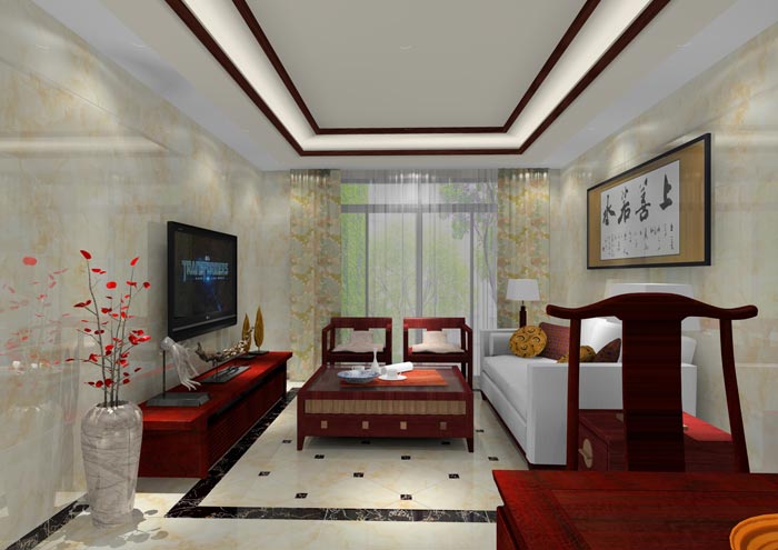 永利yl23455家装：佛山合景新鸿基·泷景100㎡新中式装修效果鉴赏