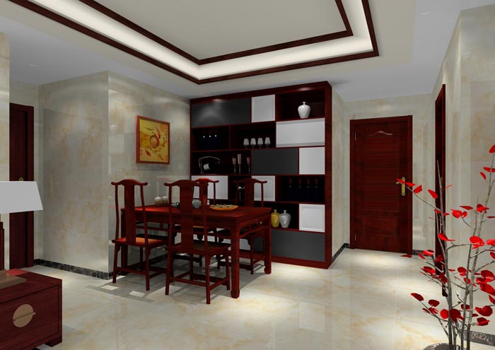 永利yl23455家装：佛山合景新鸿基·泷景100㎡新中式装修效果鉴赏