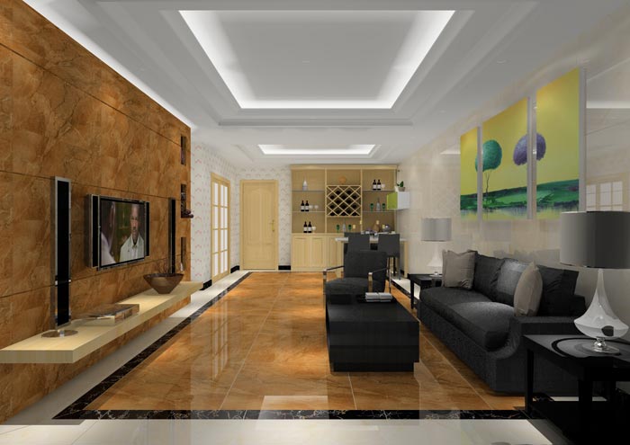 永利yl23455家装：佛山合景新鸿基·泷景110㎡简约现代装修效果鉴赏