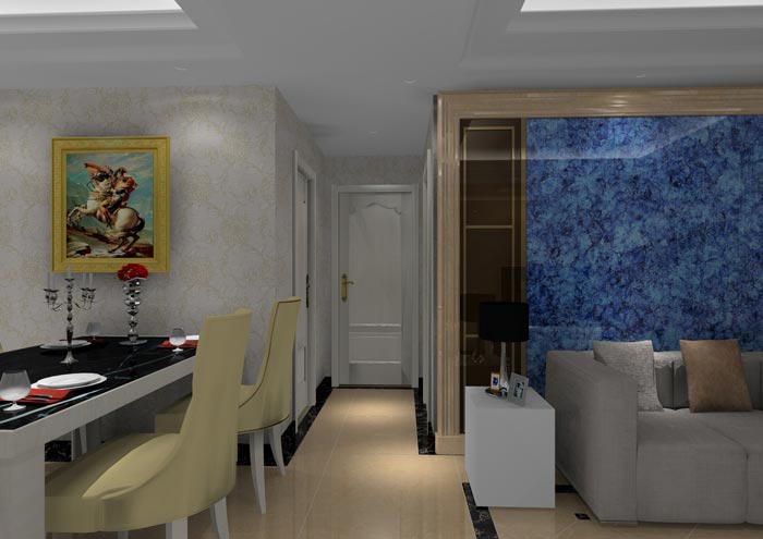 永利yl23455家装：佛山丹灶  桂丹颐景园80㎡简约现代装修效果鉴赏