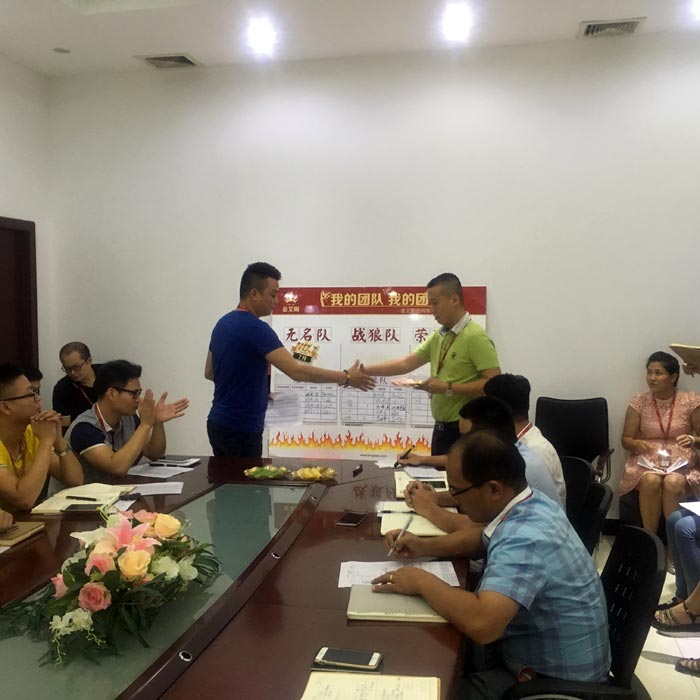 我的团队我的团——永利yl23455销售团队8月ＰＫ效果