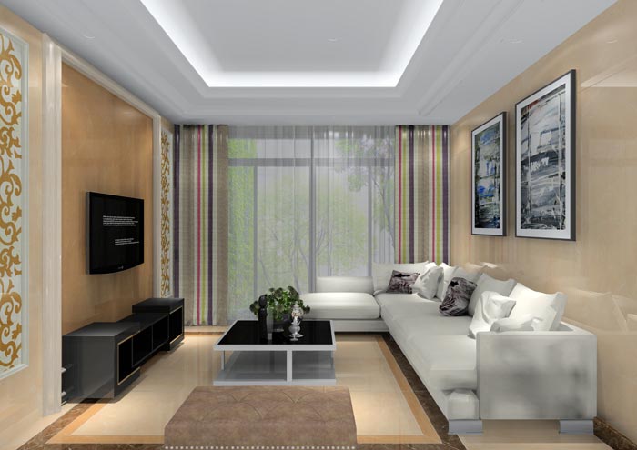 永利yl23455家装：佛山水悦龙湾89㎡现代简约装修效果鉴赏