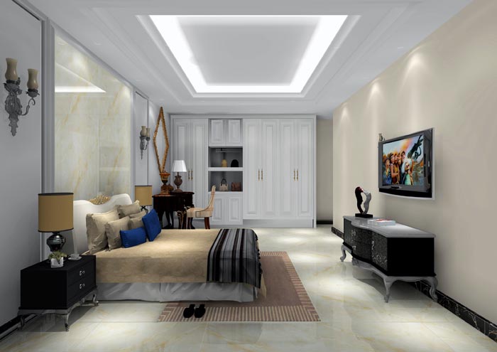 永利yl23455家装：佛山恒宝御龙湾128㎡的欧式气概装修鉴赏