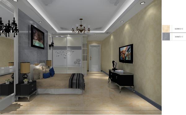 永利yl23455家装：井冈山协调家园安顿小区130㎡欧式气概装修鉴赏