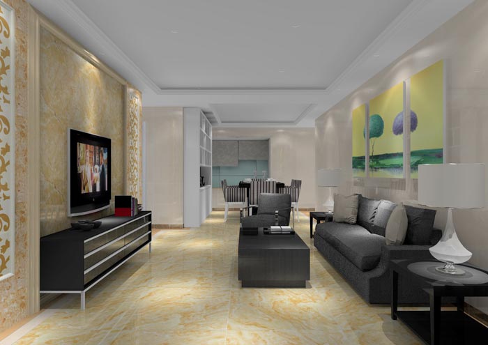 永利yl23455家装：佛山佛山容桂颐澳花园100㎡的现代气概装修鉴赏