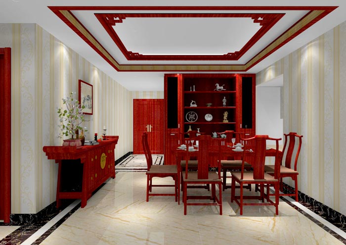 永利yl23455家装：佛山佛山容桂颐澳花园112㎡的中式气概装修鉴赏