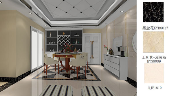 80、90后的年轻人，，喜欢的是轻松，，时尚的温馨小窝，，这是一款迎合年轻人喜欢的设计！整体色调是浅色系，，营造温馨恬静的气氛。。几何拼设的地面铺贴，，让原本单色的地面多了些活力，，给空间增添了些许的灵动。。