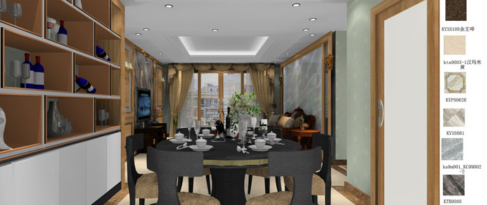 永利yl23455家装：成都中环丰锦155㎡的欧式气概装修鉴赏