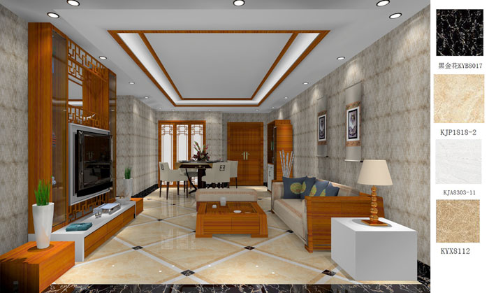 永利yl23455家装：成都中环丰锦98㎡的中式气概装修鉴赏