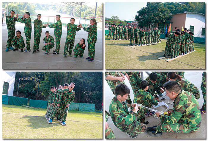 2017年，，永利yl23455“虎狼道”户外拓展训练圆满竣事