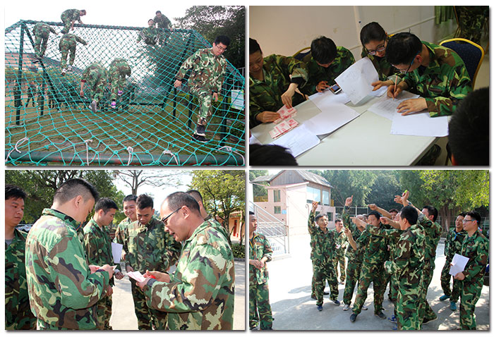 2017年，，永利yl23455“虎狼道”户外拓展训练圆满竣事