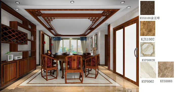 永利yl23455家装：佛山禅城怡翠晋盛花园133㎡的中式气概装修鉴赏