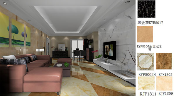 永利yl23455家装：佛山禅城怡翠晋盛花园100㎡的现代气概装修鉴赏