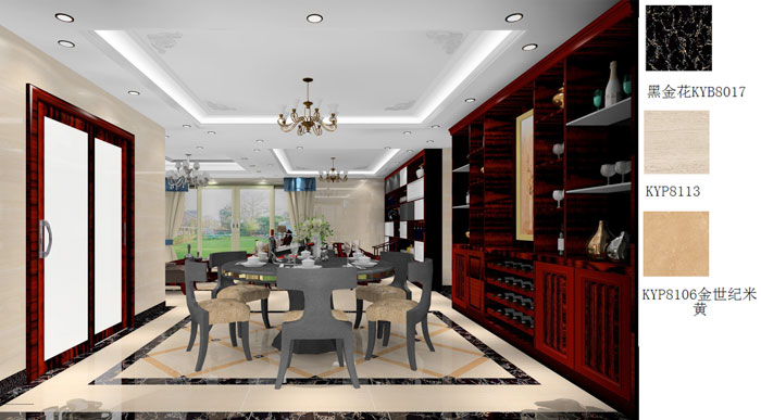 永利yl23455家装：佛山禅城怡翠晋盛花园196㎡的欧式气概装修鉴赏