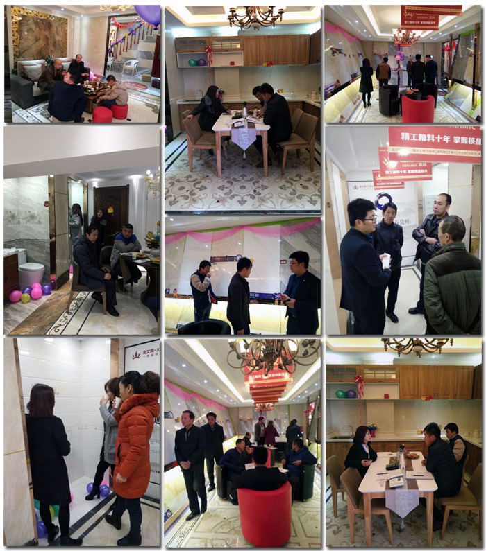 “三八女神节”邀您走进永利yl23455瓷砖甘肃张掖店试营业现场