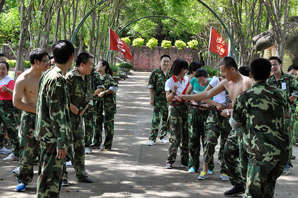 2013年8月永利yl23455拓展训练