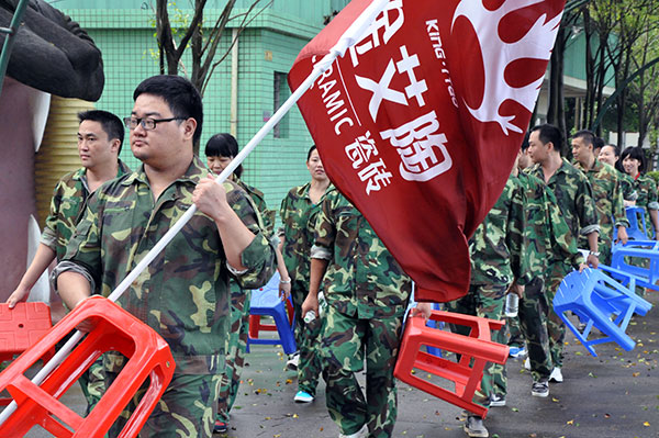 2013年8月永利yl23455拓展训练