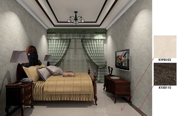 大沥碧桂园·华府装修案例卧室效果图