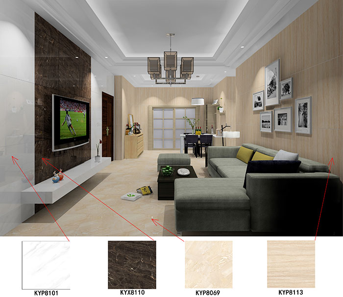 大沥碧桂园·华府装修案例客餐厅效果图