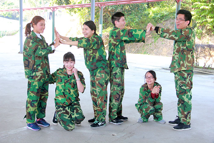 2017年2月13-15日，，，，，，永利yl23455“虎狼道”户外拓展训练圆满竣事