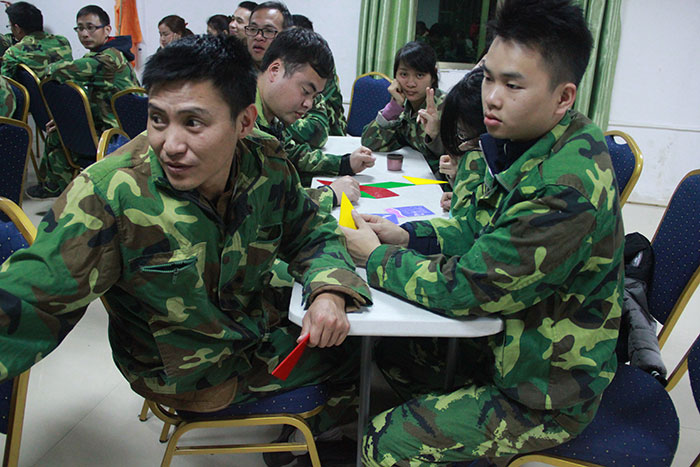 2017年2月13-15日，，，，，，永利yl23455“虎狼道”户外拓展训练圆满竣事