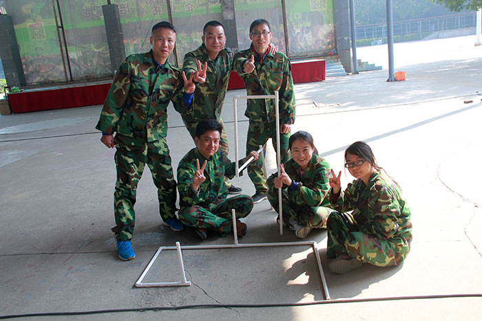 2017年2月13-15日，，，，，，永利yl23455“虎狼道”户外拓展训练圆满竣事