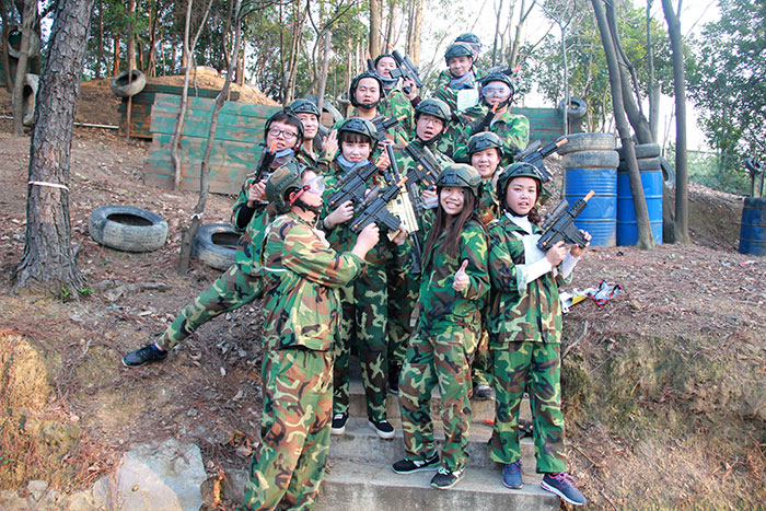 2017年2月13-15日，，，，，，永利yl23455“虎狼道”户外拓展训练圆满竣事