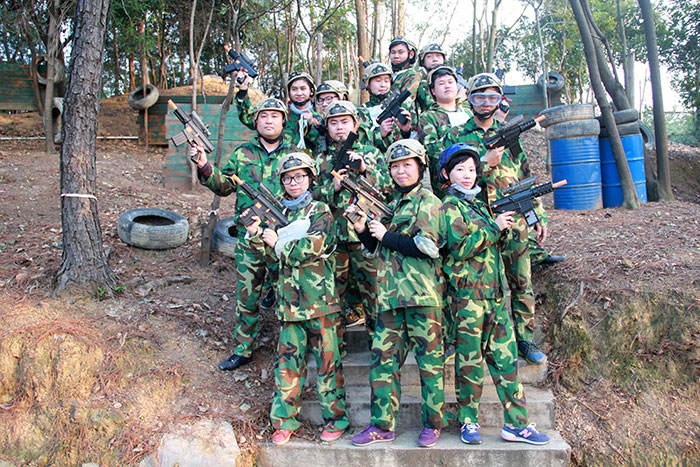 2017年2月13-15日，，，，，，永利yl23455“虎狼道”户外拓展训练圆满竣事